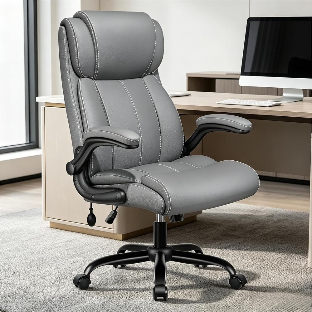 Ergonomic Executive Chair — Gray